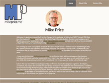 Tablet Screenshot of mikeprice.me